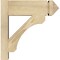 Ekena Millwork Legacy Arts & Crafts Rough Sawn Outlooker, Douglas Fir, 6"W x 16"D x 16"H OUT06X16X16LEC03RDF - alternate 2